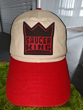 All Hail the King Saucer King Gongshow Embroidered Logo Snapback Hat Cap